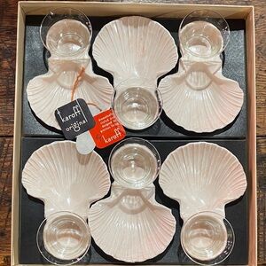 Vintage Karoff Original Sea-Servers Cocktail For 6